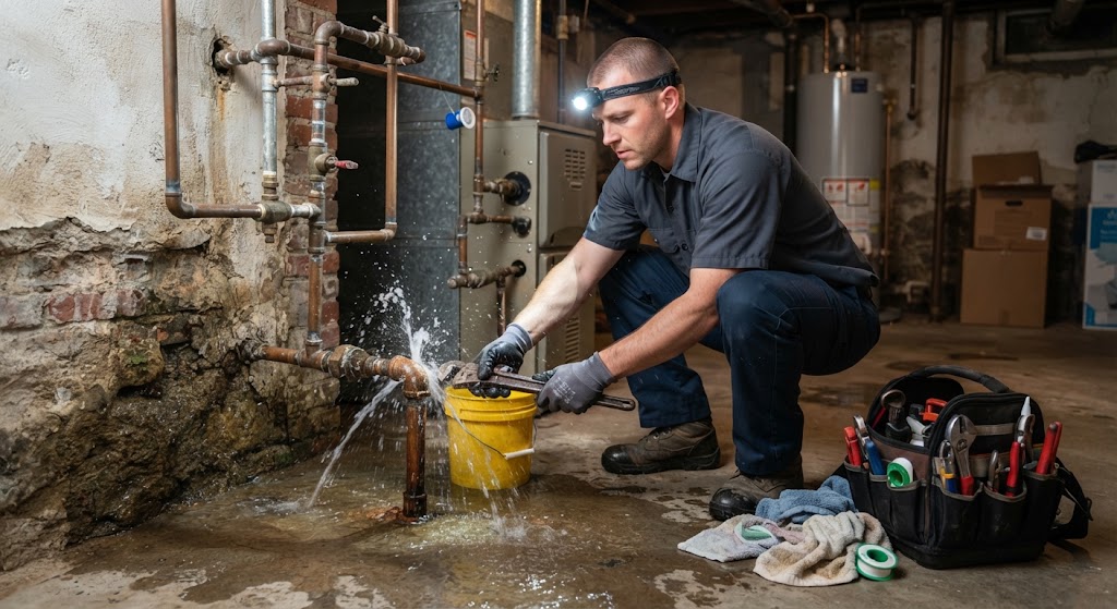 emergency leak repair Evesham NJ