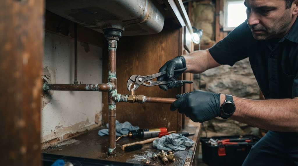 pipe leak repair Evesham NJ
